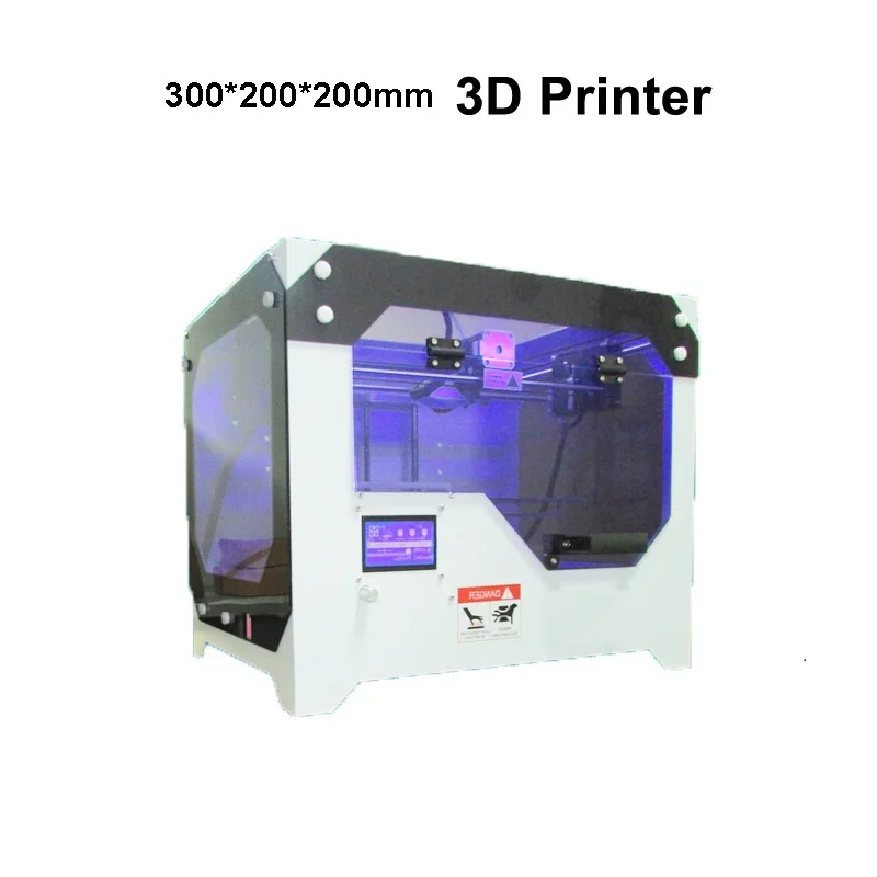  best single nozzle big print size cheap human figure print metal struction assembled 3D Printer 