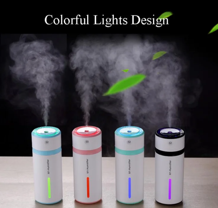 

New 240ML humidifier USB mini office home mute spray car with night light air purification humidifier for car home Best Gift