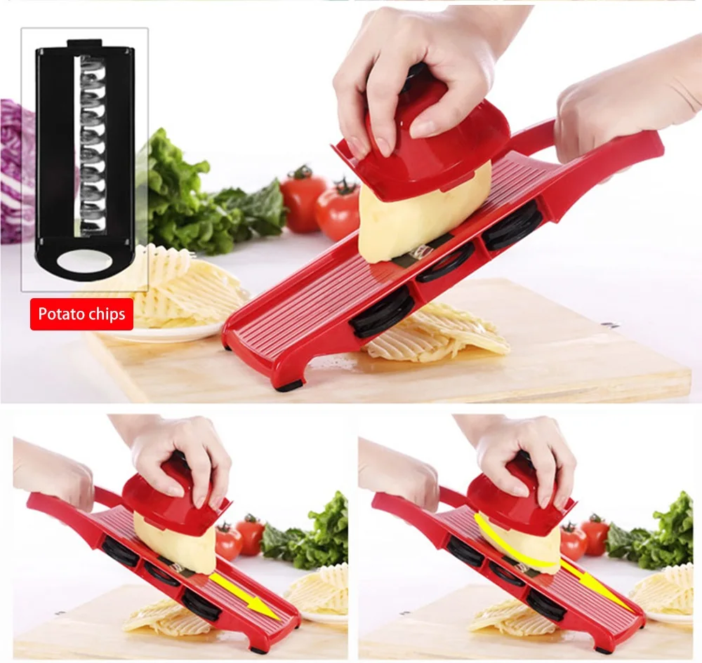 Multifunctional Vegetable Fruit Cutter Food Shredder