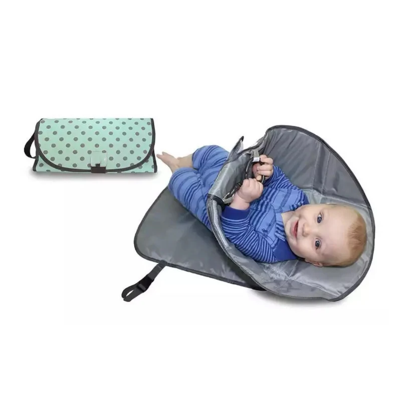 Baby Portable Foldable Washable Compact Travel Nappy Diaper Changing Mat Waterproof Floor Change Play | Дом и сад