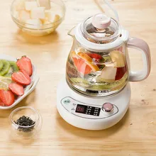 Утолщенной здоровья горшок Полный Стекло полностью автоматическим многофункциональный бытовой мини Птичье гнездо тушения чашки офис цветок чайник