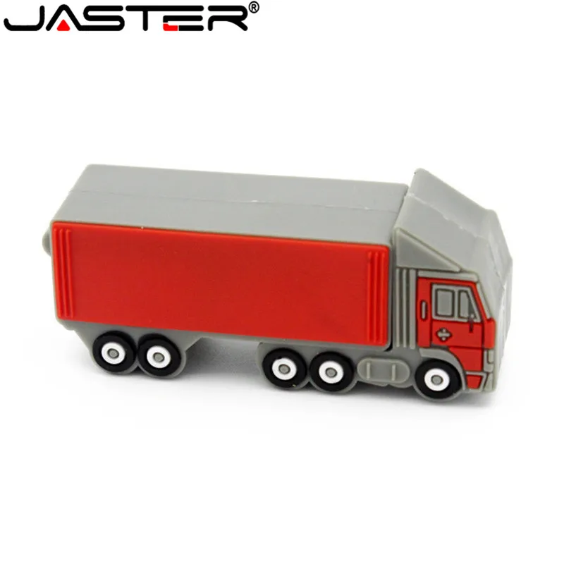 JASTER trailer Флешка флеш-накопитель 4 ГБ 16 ГБ 32 ГБ 64 Гб usb flash Big truck модель флеш-карты USB2.0 usb флешка персональный подарок