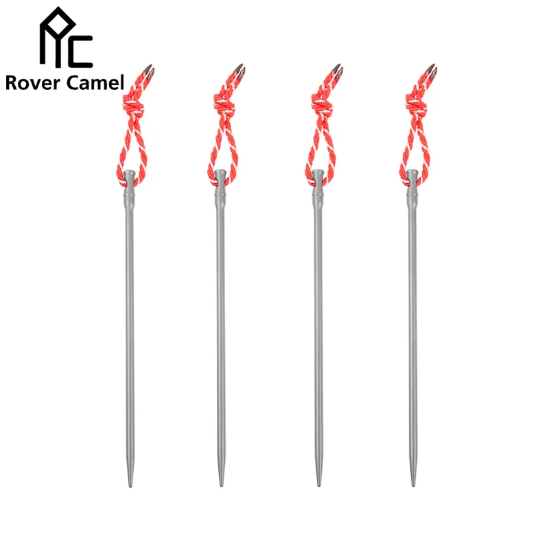 Походный кемпинговый автомобиль Rover Camel из титана для палатки колышек колышков