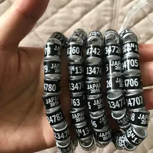 Голубь кольца кольцо для птиц Япония черный