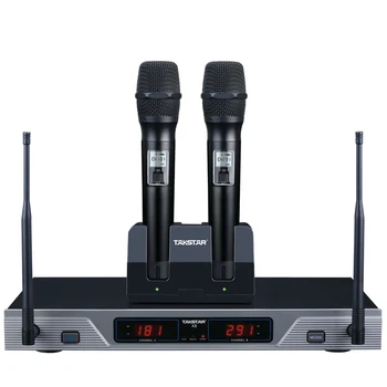 

Takstar X8 UHF professional high quality wireless microphone Karaoke microphone for on stage performance