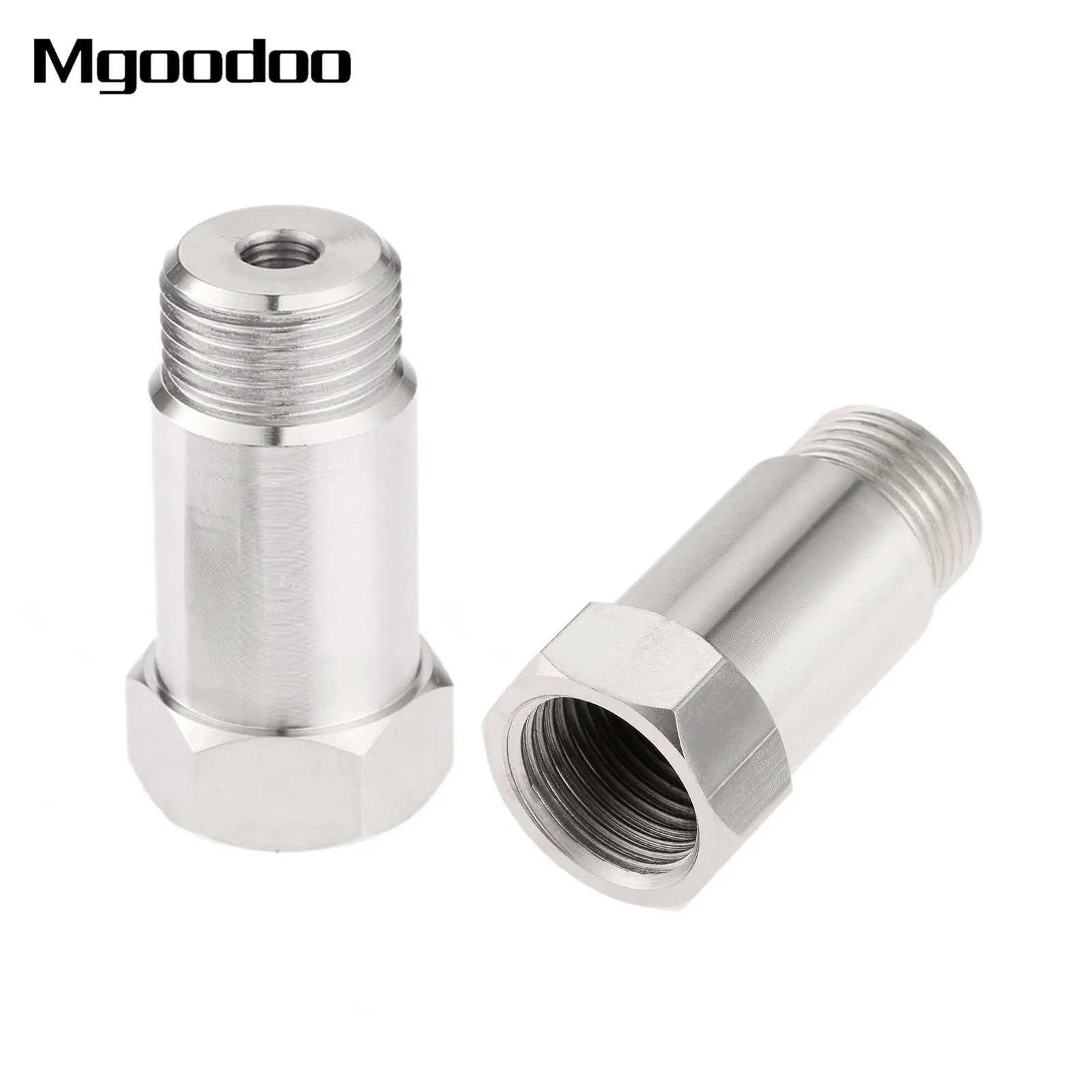 

2Pcs 45mm Oxygen Sensor Lambda O2 M18x1.5 Extension Extender Spacer Adapter Exhaust Steel and Zinced High Quality