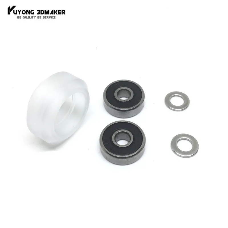 Skup CNC o wysokiej precyzji przezroczysty poliwęglan Xtreme Solid v koło Assy, v koło szczelinowe do szyny v slot, OX CNC, części c beam, części 3D