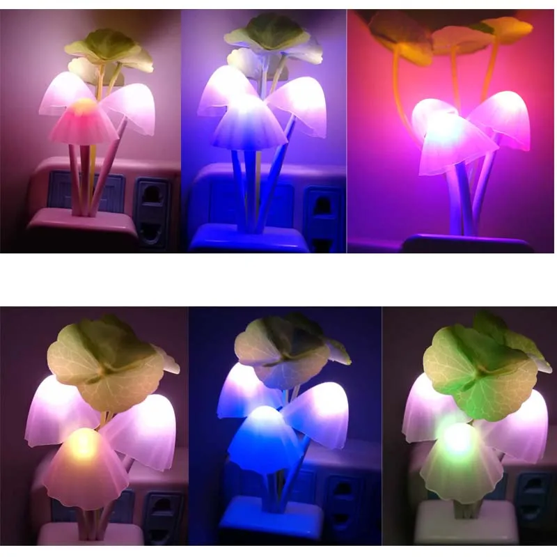mushroom night light