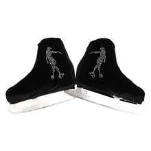 Nasinaya обувь для фигурного катания бархатная Крышка для детей взрослых защитные роликовые коньки аксессуары для катания на коньках блестящие стразы 9