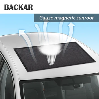 

BACKAR Universal Car Sunroof Window Cover Sunshade Curtain Styling For Jeep grand cherokee Lada Vesta Renault captur clio Logan