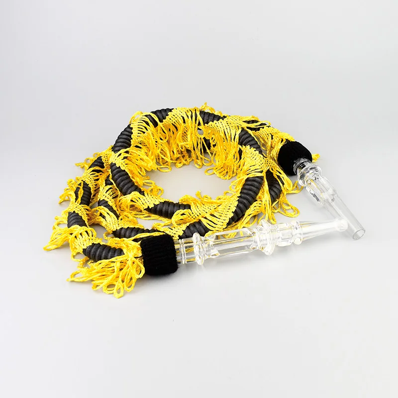 Classical Dragon Design 1.5m Rubber Plastic Hookah Shisha Hose Tubes