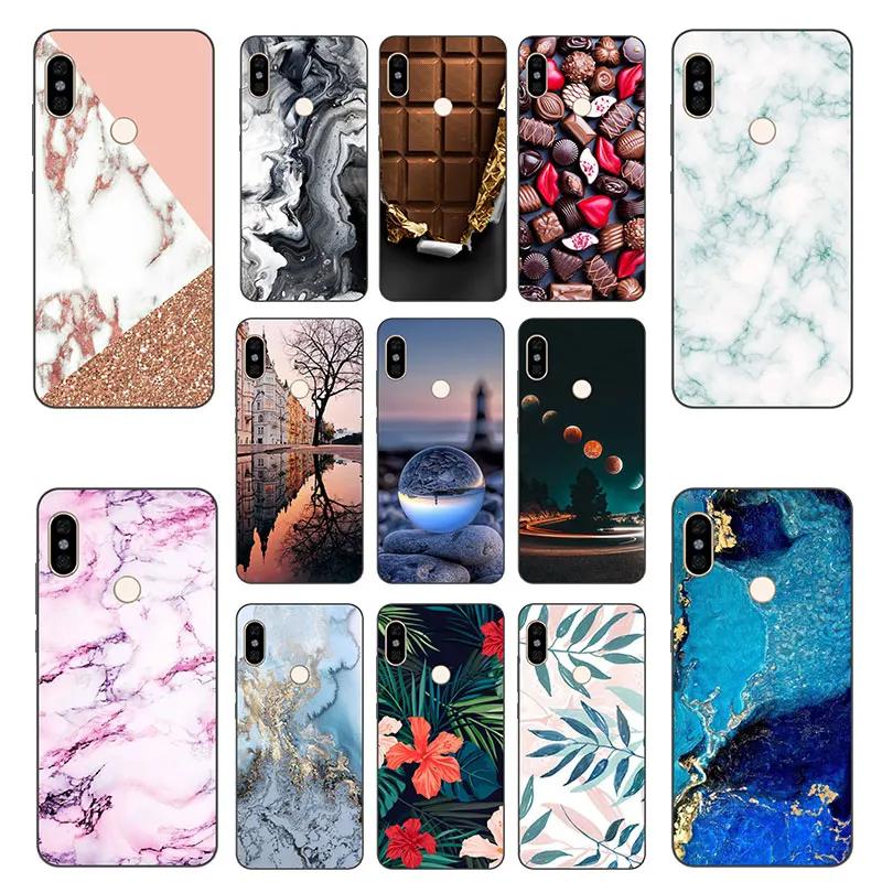 

Back Cover Case FOR Xiaomi Redmi Note 6 Pro Case Soft TPU Phone Xiaomi Redmi Note 6 PRO Cover Capa Xiaomi Redmi Note 6 Pro Funda