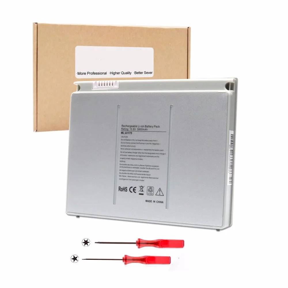 

Laptop Battery For MacBook Pro 15" A1150 A1260 A1226 A1211 A1175 Version Notebook Batteries Accessories for Macbook