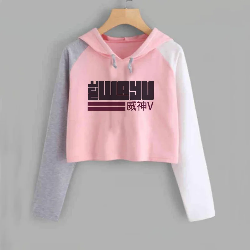  NCT WayV Cropped Hoodie Women Fashion Kpop Hoodies Nct Neo Culture Technology K-pop Sweatshirt Nct 