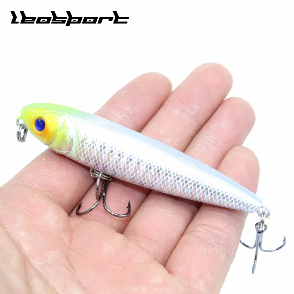 

LEOSPORT 1PCS Pencil Lure Fishing Bait 8cm/8.6g Artificial Minnow Hard Lures Baits 8CM 8.6G