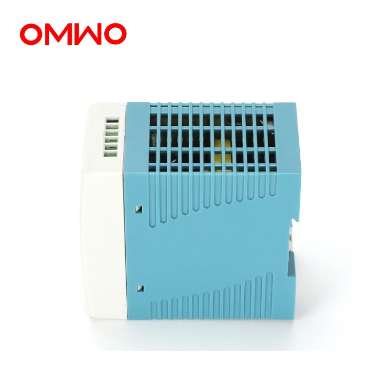 OMWO MDR 100 12 12V7.5A 24 24V4A 48 48V2A одиночный выход промышленный din рейка источник