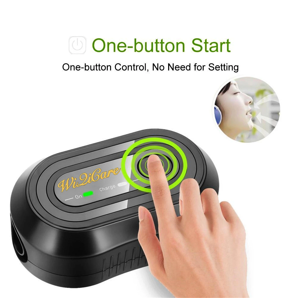 

12HZ USB Rechargeable Ventilator Sanitizer Sterilizer CPAP APAP Auto CPAP BPAP Disinfector Sleep Apnea OSAHS OSAS Anti Snoring