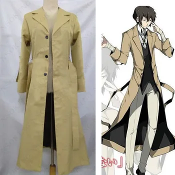 

Anime Bungo Stray Dogs Dazai Osamu coat Cosplay Costume Tailor Made