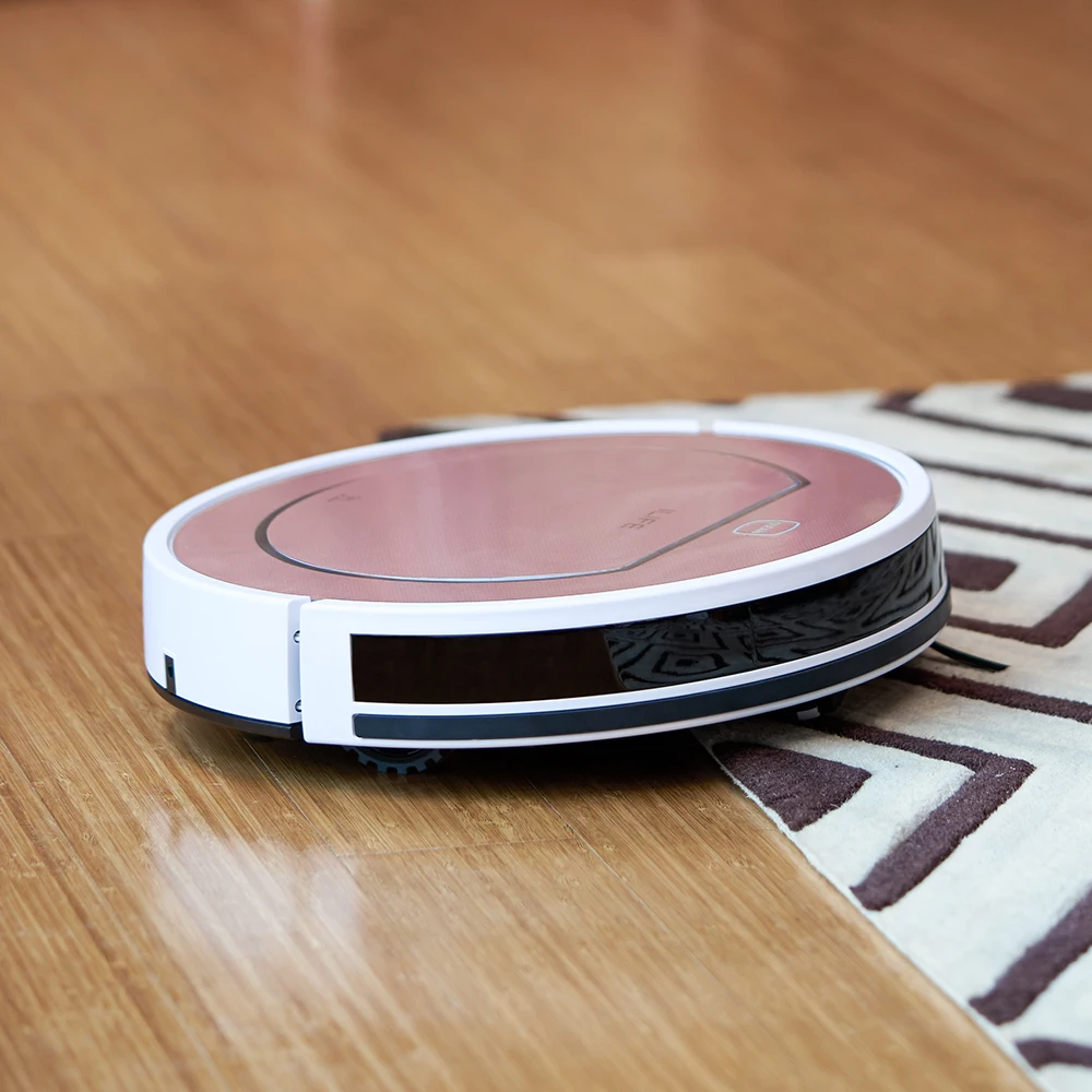 ILIFE V7s Plus Robot Vacuum Cleaner Vacuum Wet Mop Simultaneously For Hard Floors&Carpet Run 120mins before Automatically Charge
