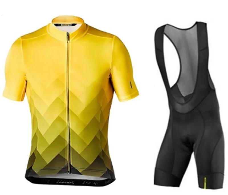 Pro для велоспорта Mavic Джерси комплект Лето Велоспорт Комплект гоночный велосипед одежда костюм быстросохнущая горные велосипедная одежда