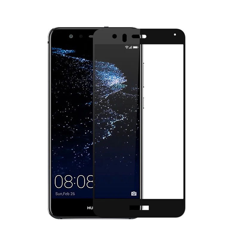 

For Huawei P10 Plus 5.1" 5.5" Full Cover Tempered Glass Screen Protector For Huawei P10 Lite 5.2" full Coverage glass Film