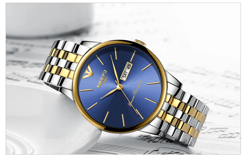 Relogio Masculino NIBOSI Mens Watches Top Brand Luxury Simple Watches Men Steel Calendar Date And Week Fashion Watches 2018 Saat (10)