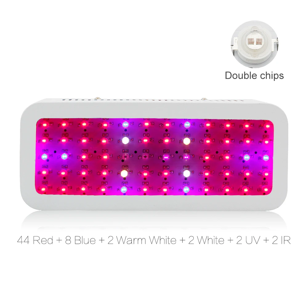 Double Chips 600W led grow light 410-730nm Full Spectrum Grow Lamp For greenhouse Flowers Vegetables Fruits to increase yield