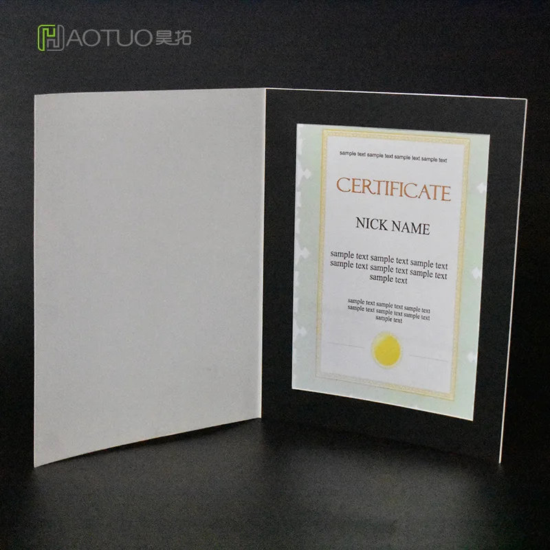 HT Photo Frame White Photo Folders for 8x10 inch Picture Large Acid