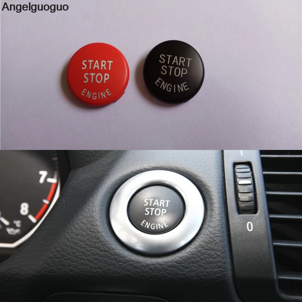 

Car Engine Start Stop Switch Button Replace Cover For BMW 1 Series E87 2004-2011