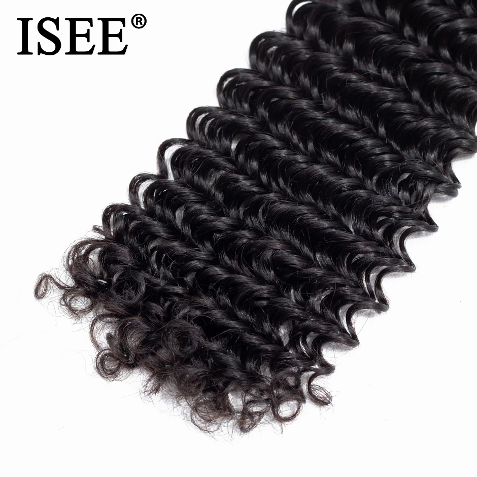 Brazilian Deep Wave Human Hair Bundles Natural Color Free Shipping 3/4 Bundles Hair Extension ISEE Brazilian Hair Weave Bundles Brazilian Deep Wave Human Hair Bundles Natural Color Free Shipping 3/4 Bundles Hair Extension ISEE Brazilian Hair Weave Bundles