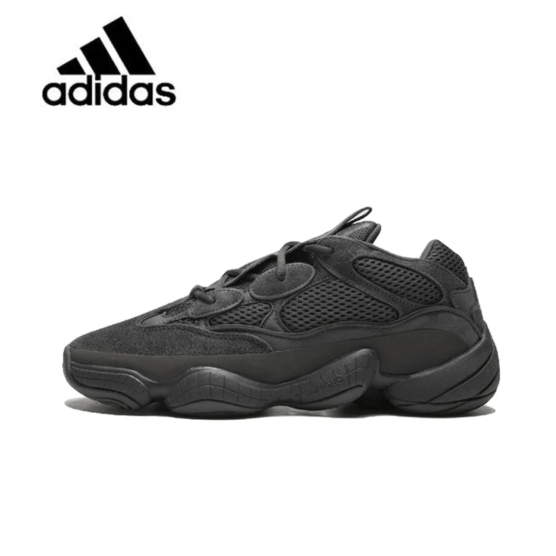 

Original New Arrival Official Adidas Yeezy 500 Utility Black "U Unisex Breathable Running Shoes Sport Outdoor Sneakers F36640