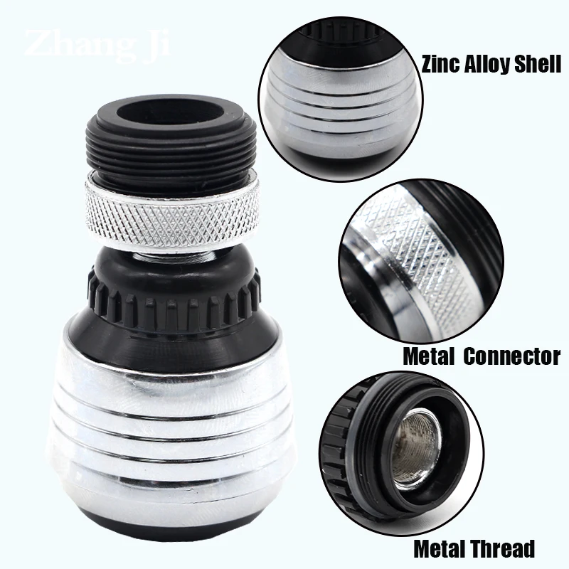 EHEH 1 PCS water saving faucet aerator Kitchen faucet aerator water bubbler shower nozzle 360 Rotate Swivel Faucet Filter EH017