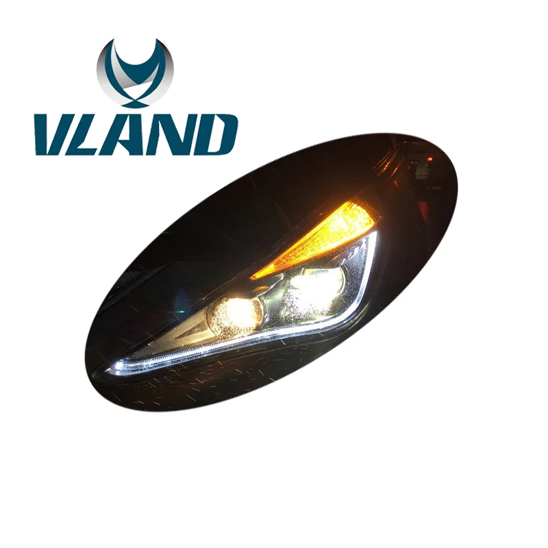 VLAND завод для автомобильных головных ламп Sonata 2011 2012 2013 2014 2015 светодиодные фары с