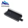 Модуль последовательной платы с портом IIC/I2C/TWI/SPI, интерфейсный модуль 1602, ЖК-дисплей, 10 шт. ► Фото 3/4