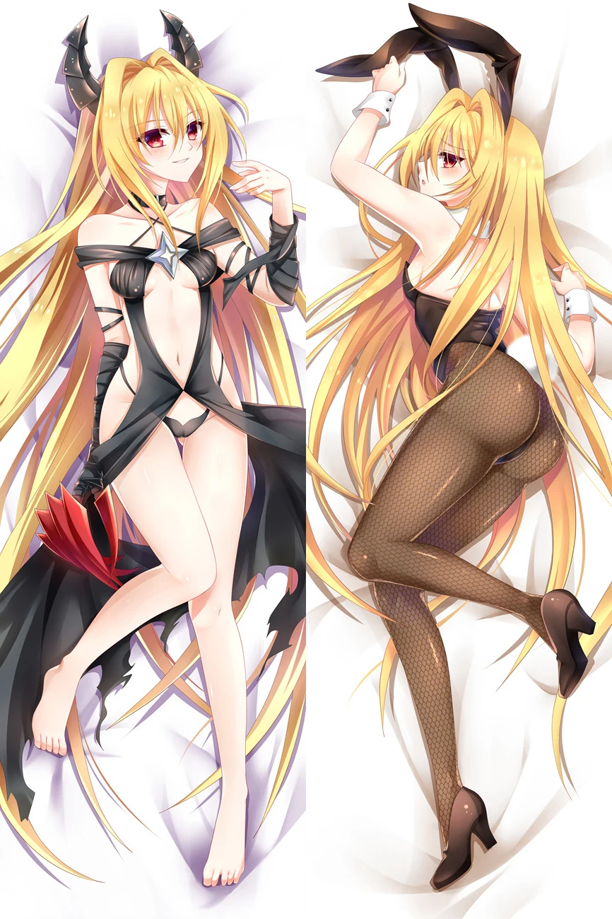 Обновленный японский аниме Love Ru Darkness Eve обнимающий чехол для подушки Dakimakura
