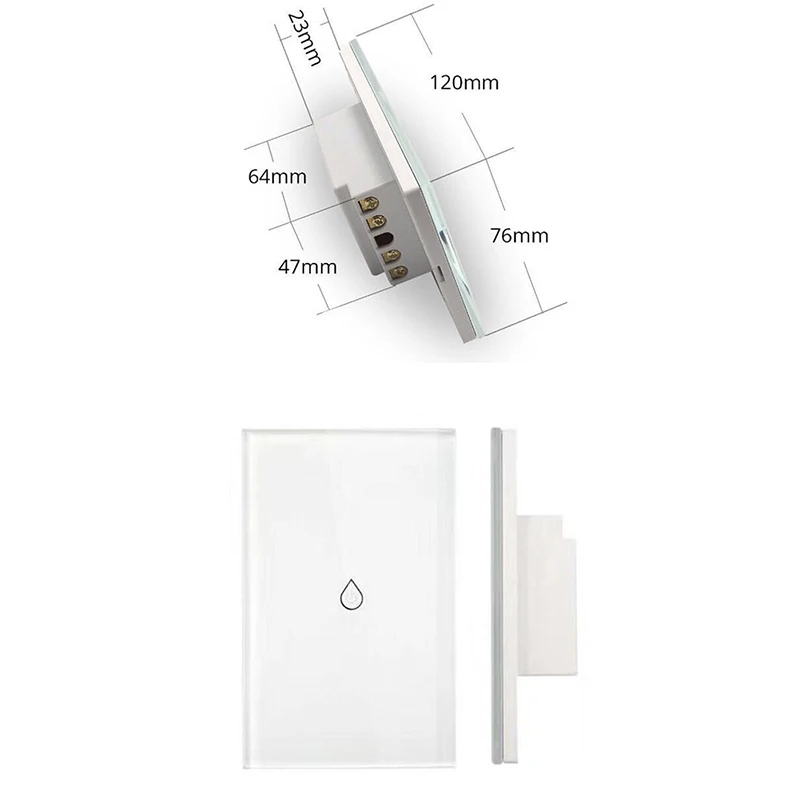 

NEW One Set WiFi Smart Boiler Switch Water Heater Remote Control Work with Alexa Google Home Accessories