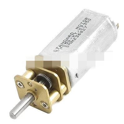 

Mini DC 6V 12V Rated Voltage 10/15/20/30/60/100/120/150/200RPM Output Speed Tiny Durable Metal Gear Motor 13GA-050