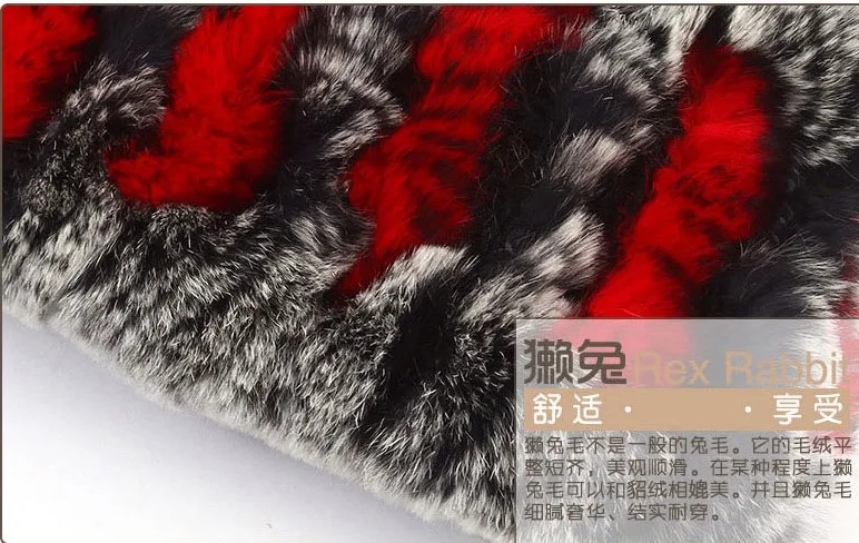 Кролик волосы воротник женский зима корейской версии с мехом кролика вязание небольшой воротник женские теплые меховые Малый шеи
