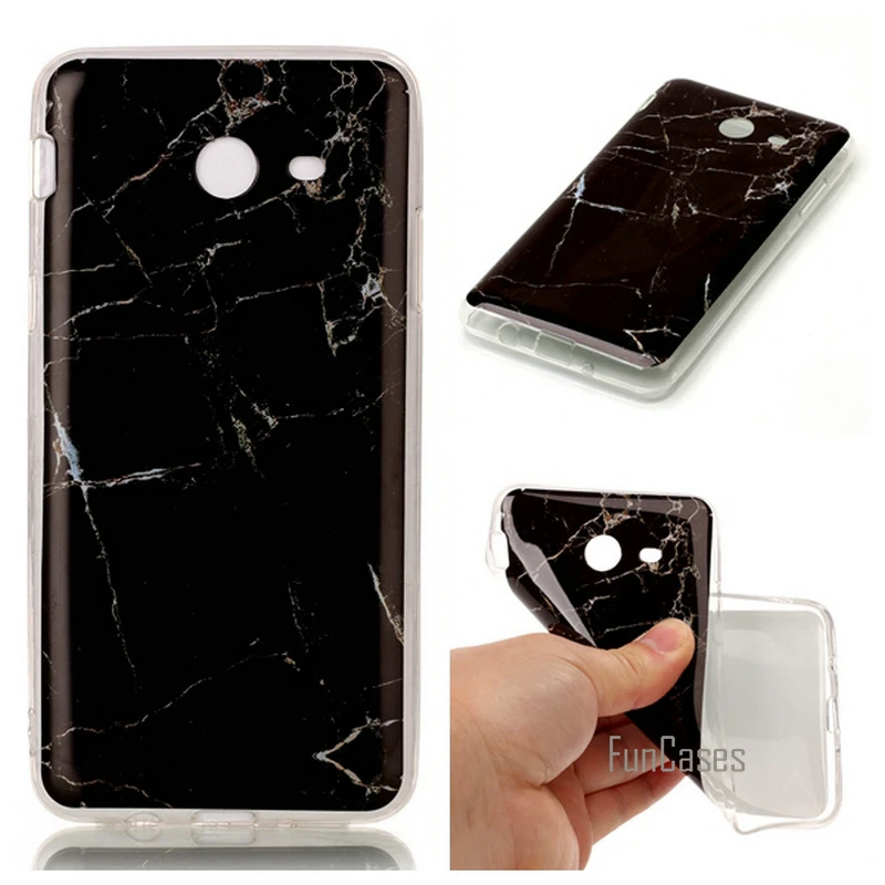 For Samsung J7 Prime Case Soft TPU Silicone case Marble Painting Back Cover Galaxy On7 2016 | Мобильные телефоны и