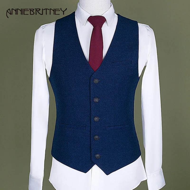 Navy Blue Mens Suits Designers 2018 Wedding Suit for Men Slim Fit Groom Tuxedo Handsome Best Men Blazer 3 Piece Terno Masculino 