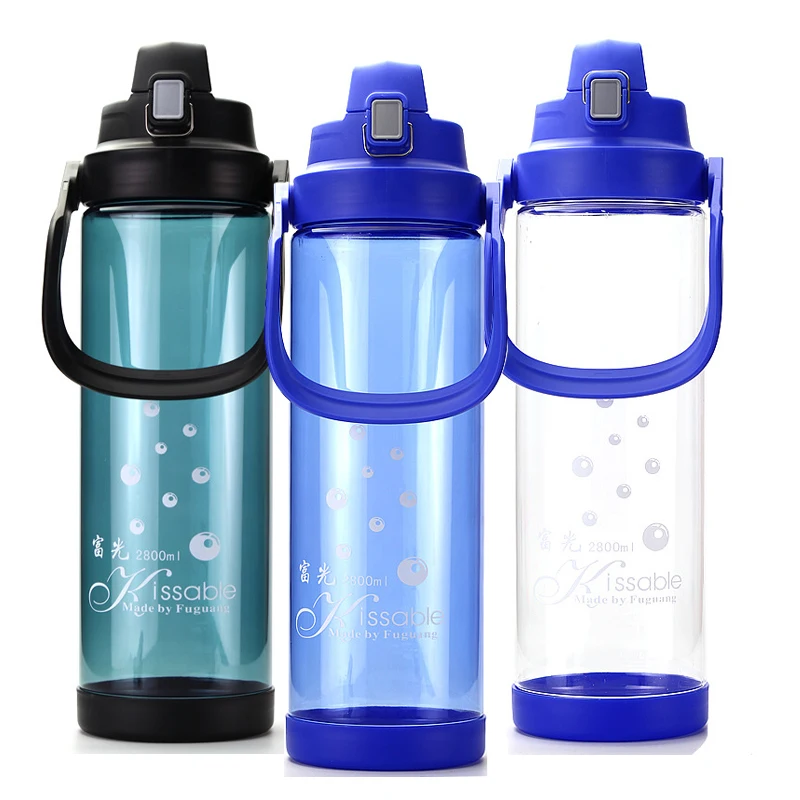 2800ml High quality Large Capacity Plastic Water Bottle Outdoor Sports