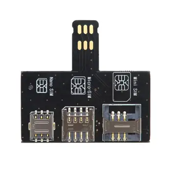 

SIM Activation Tools Card Converter to Smartcard IC Card Extension for Standard Micro SIM Card and Nano SIM Card Adapter Kit