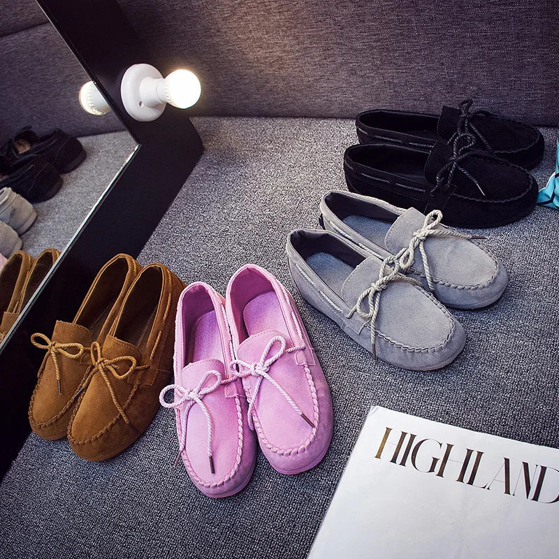 

Summer flats women new casual shoes 2016 Moccasins female flat heel shallow mouth loafers mother shoes