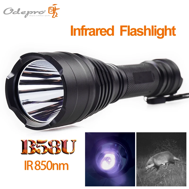 Odepro B58U IR 850nm infrared hunting flashlight tactical ir flashlight