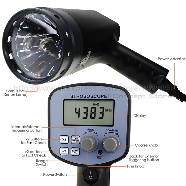 4-Ideal-Concept-Stroboscope-DT-2350PA-Parts