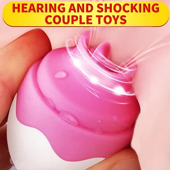 Oral Clitoris Tongue Sex Vibrator Nipple Sucker massage Vibrators Breast Enlarge Clitoris Stimulator Adult Sex Toys for Women 6