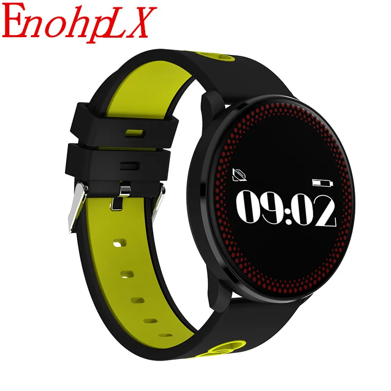 

EnohpLX CF007 Smart Fitness Bracelet Tracker Heart Rate Blood Pressure Monitor Passometer Smart Band Watch Wristband PK Mi Band