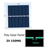 Mini Polycrystaline Silicon Solar Panel 3V 150MA for Intelligence DIY toy power generation board with DC small motor fan cap ► Photo 2/4