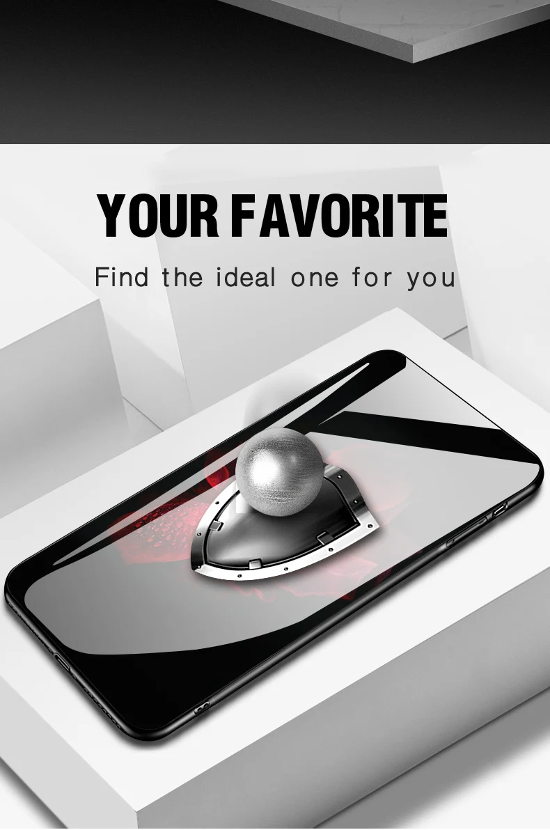 IIOZO чехол из закаленного стекла для телефона для iPhone 8, 7, 6, 6s Plus, чехол с цветком розы, противоударный чехол для iPhone 7, 8 Plus, оболочка