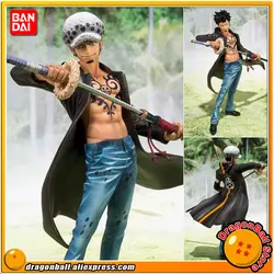 Япония Аниме "One Piece" 100% первоначально Bandai Tamashii Наций Figuarts нулевой рисунок-Трафальгар Ло (dressrosa Arc)